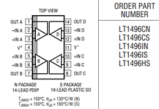 LT1495 Datasheet PDF Linear Technology