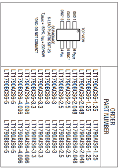 LT1790AIS6-3 Datasheet PDF Linear Technology