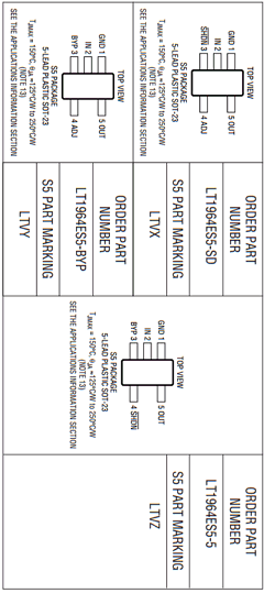 LT1964ES5 Datasheet PDF Linear Technology