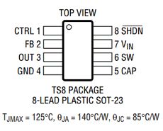 LT3464ETS8 Datasheet PDF Linear Technology