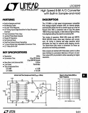 LTC1099I Datasheet PDF Linear Technology