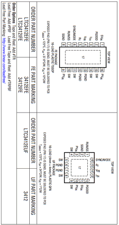 3412IFE Datasheet PDF Linear Technology