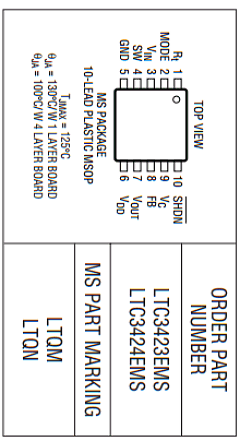 LTC3423E Datasheet PDF Linear Technology