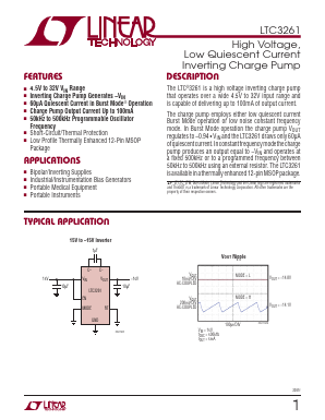LTC3261 Datasheet PDF Linear Technology