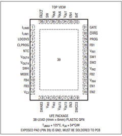 LTC3586EUFE-1-PBF Datasheet PDF Linear Technology