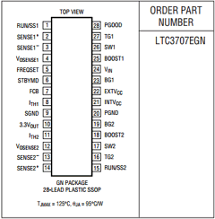 LTC3707 Datasheet PDF Linear Technology