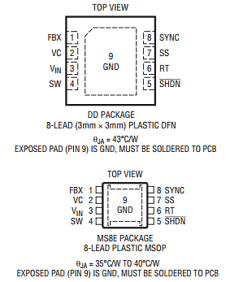 LT8580HDD-TRPBF Datasheet PDF Linear Technology