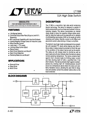 LT1188CK_ Datasheet PDF Linear Technology