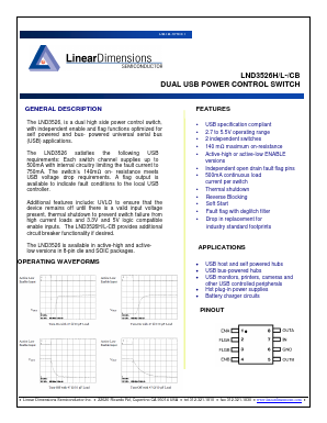 LND3526H Datasheet PDF Linear Dimensions Semiconductor