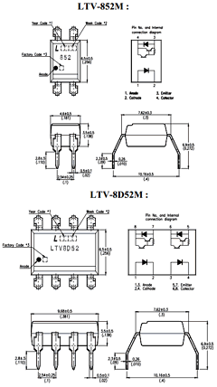 LTV-8D52 Datasheet PDF LiteOn Technology