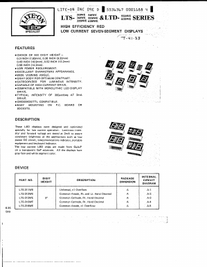 LTE-548WE Datasheet PDF LiteOn Technology