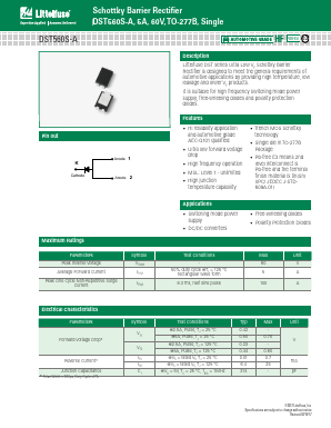 DST560S-A Datasheet PDF Littelfuse, Inc
