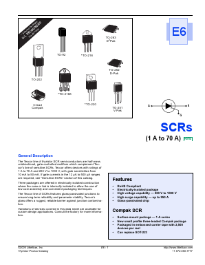 S8008V Datasheet PDF Littelfuse, Inc