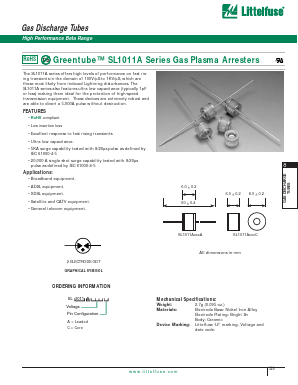 SL1011A400_ Datasheet PDF Littelfuse, Inc