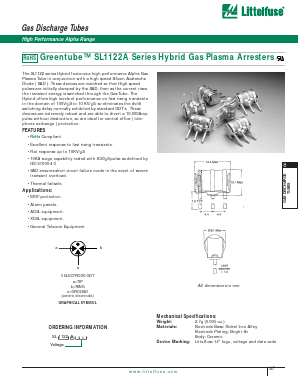 SL1122A450 Datasheet PDF Littelfuse, Inc