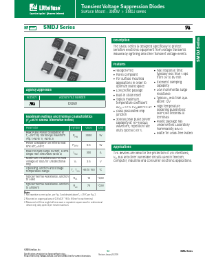 SMDJ11A Datasheet PDF Littelfuse, Inc