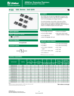 P3500Q12ALRP Datasheet PDF Littelfuse, Inc