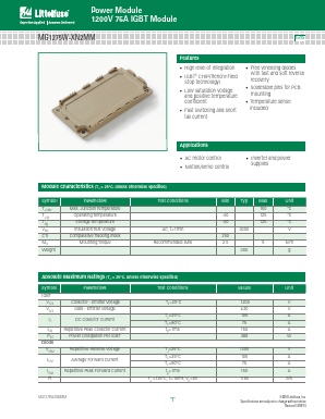 MG1275W-XN2MM Datasheet PDF Littelfuse, Inc