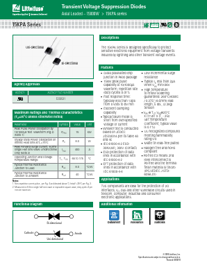 15KPA17A-B Datasheet PDF Littelfuse, Inc