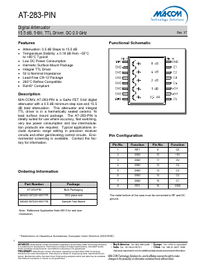 MAAD-007229-0001TR Datasheet PDF M/A-COM Technology Solutions, Inc.