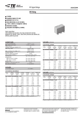 1462050-1 Datasheet PDF Tyco Electronics