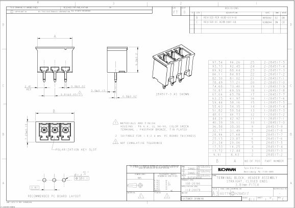 2-284517-2 Datasheet PDF Tyco Electronics