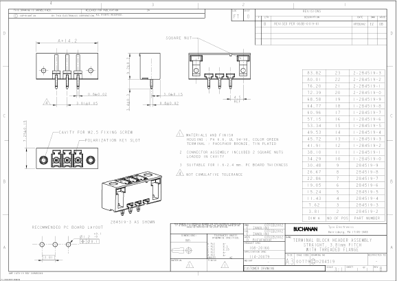 1-284519-4 Datasheet PDF Tyco Electronics