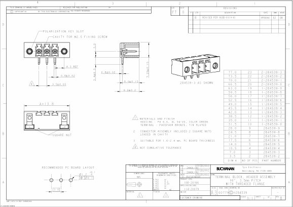 1-284539-5 Datasheet PDF Tyco Electronics
