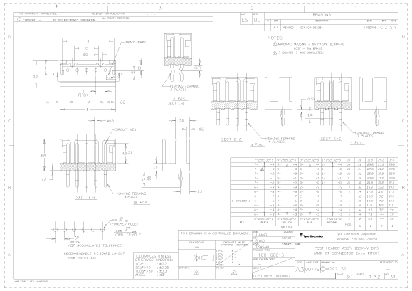 1-292132-0 Datasheet PDF Tyco Electronics