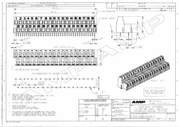 C-282868-4 Datasheet PDF Tyco Electronics