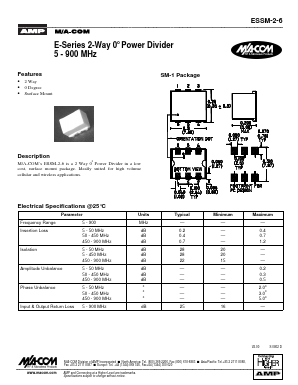 ESSM-2-6 Datasheet PDF Tyco Electronics