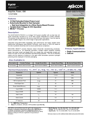 MAAP-000076-SMB004 Datasheet PDF Tyco Electronics