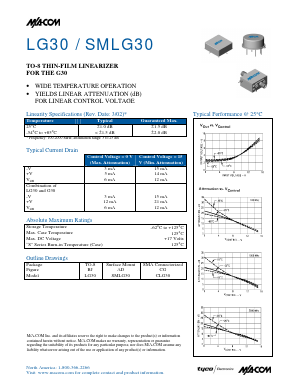 SMLG30 Datasheet PDF Tyco Electronics