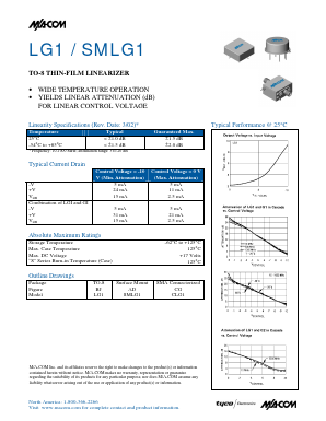 SMLG1 Datasheet PDF Tyco Electronics