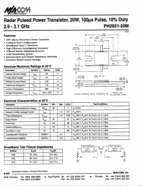 PH2931-20M Datasheet PDF Tyco Electronics