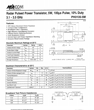 PH3135-5M Datasheet PDF Tyco Electronics