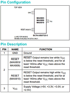 MAX809_EUR-T Datasheet PDF Maxim Integrated