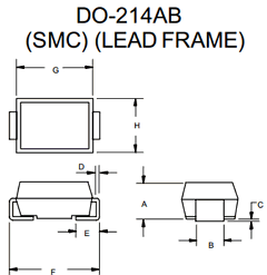 SMLJ110C-TP Datasheet PDF Micro Commercial Components