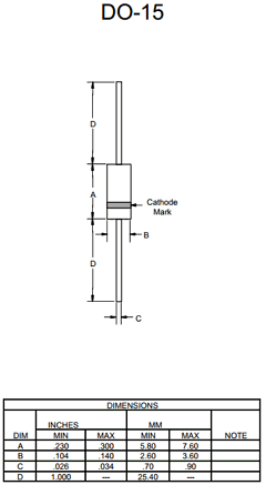 1N5391 Datasheet PDF Micro Commercial Components