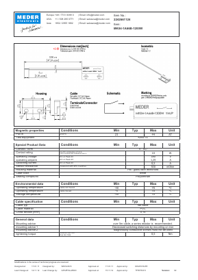 MK041A66B1200W Datasheet PDF Meder Electronic