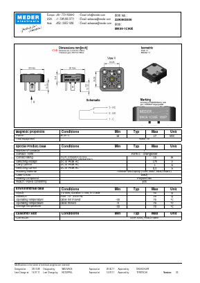 MK091C90E Datasheet PDF Meder Electronic