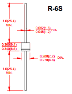 6A05S Datasheet PDF Master Instrument Corporation