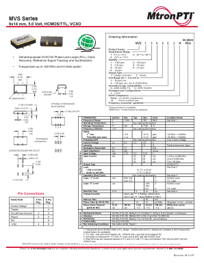 MVS63T2CJ-R Datasheet PDF MTRONPTI