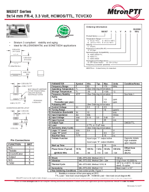 M60078LVCD Datasheet PDF MTRONPTI