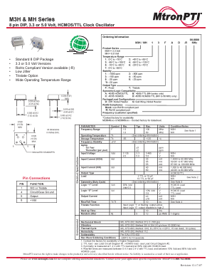 MH14FDG Datasheet PDF MTRONPTI