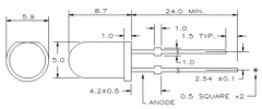 MT2118-GSB Datasheet PDF Marktech Optoelectronics