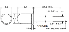 MT7118-UR Datasheet PDF Marktech Optoelectronics