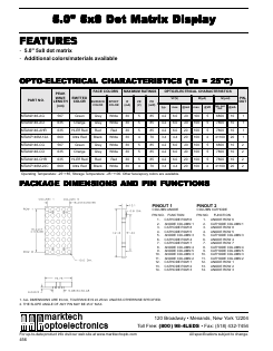 MTAN4146-CO Datasheet PDF Marktech Optoelectronics