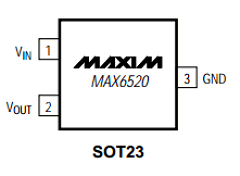 MAX6520EUR-T Datasheet PDF Maxim Integrated