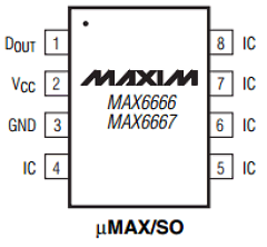 MAX6667AUA Datasheet PDF Maxim Integrated